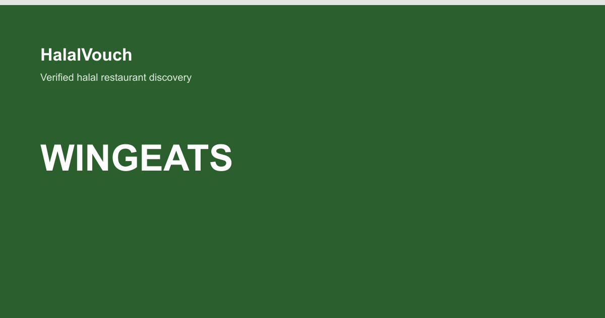 WINGEATS — HalalVouch branded listing image